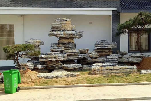 做一个庭院小型千层石假山多少钱(图文)”